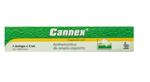 Medicamento-Cannex suspension