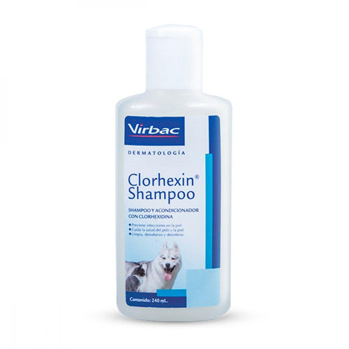 Medicamento veterinario-Champu Clorhexin