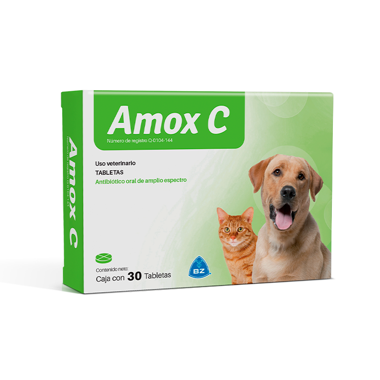 Amox C tabletas por unidad