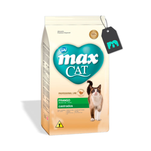 Alimentos Mascotas-Max Cat gatos castrados