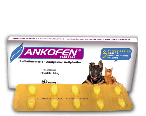 Medicamento-Ankofen tabletas.