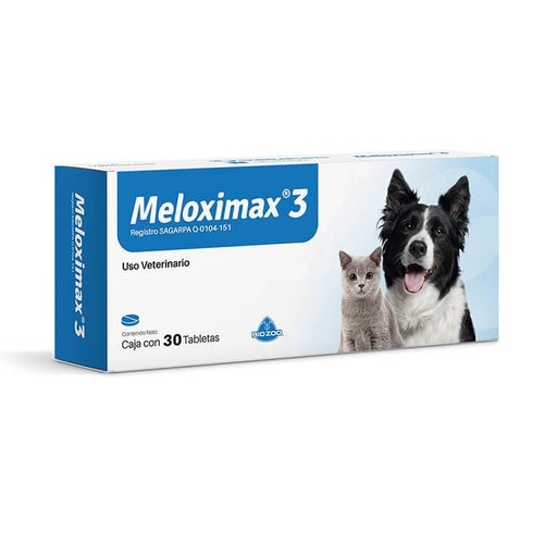 Medicamentos Veterinarios-Meloximax 3