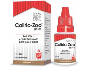 Medicamento veterinario-Colirio-zoo gotas